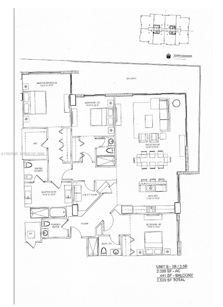 See details 4-2202 3 / 4 1892 sq. ft. $ 2026-02-03 0 Photo