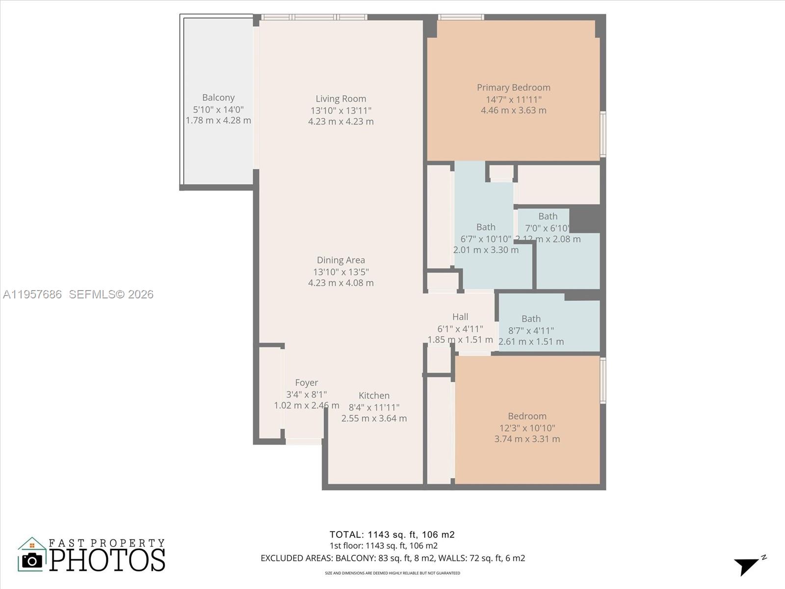 Photo of 3675 Country Club Dr  #609, Aventura, Florida, 33180 - 