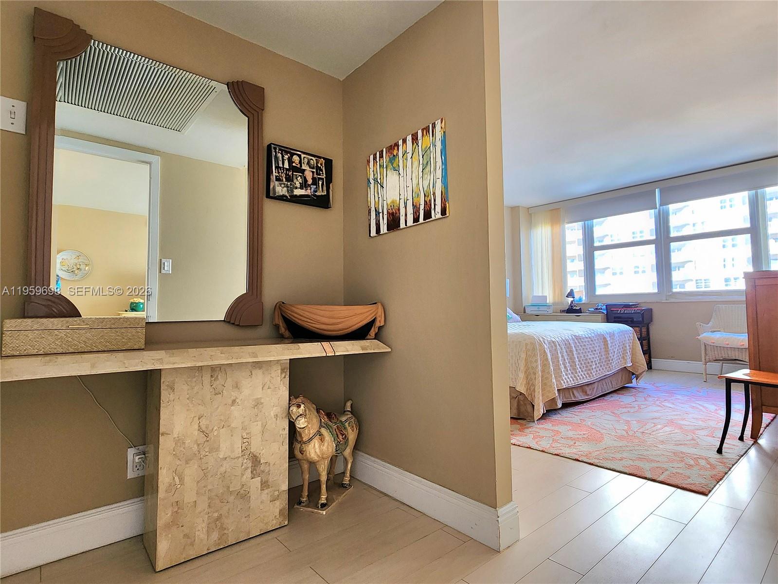 Photo of 2030 Ocean Dr  #823, Hallandale Beach, Florida, 33009 - Entrance-Vanity, Dressing Area