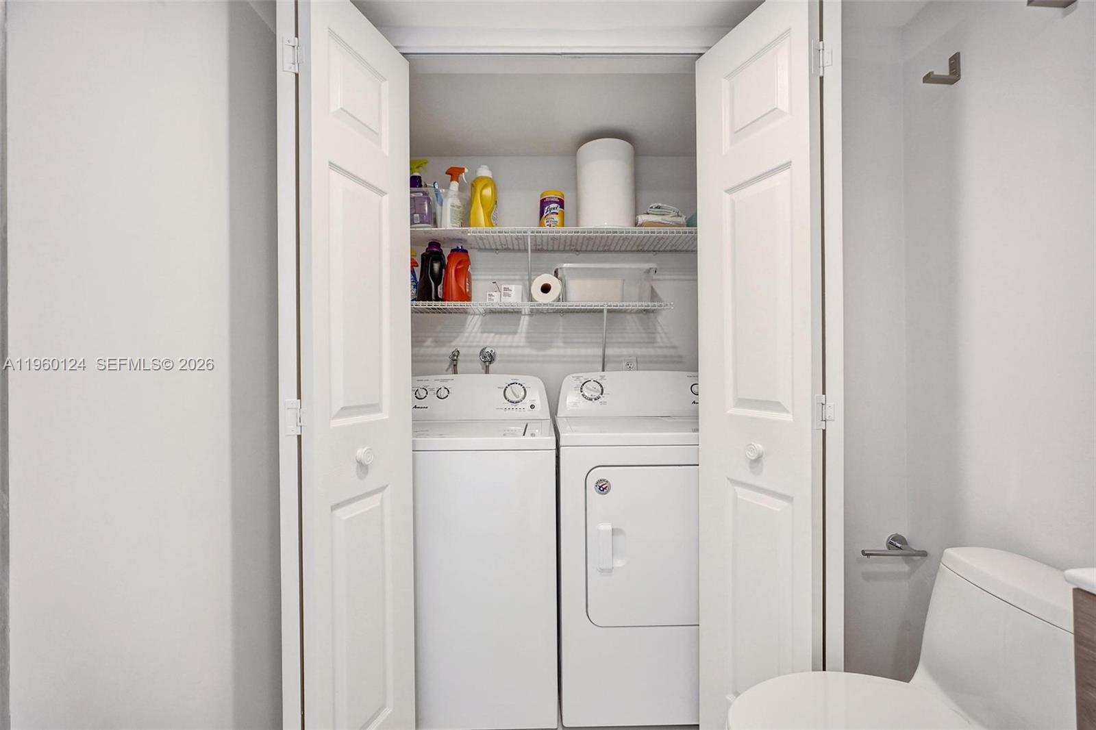 Photo of 3500 Mystic Pointe Dr #3206, Aventura, Florida, 33180 - Laundry in bathroom #2