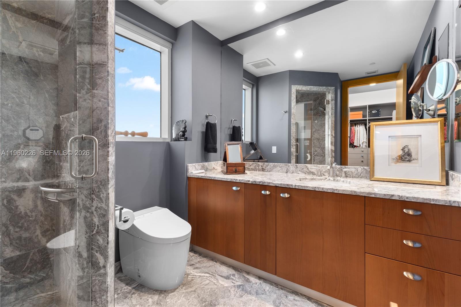 Photo of 16047 Collins Ave  #1001, Sunny Isles Beach, Florida, 33160 - Second of two primary bathrooms