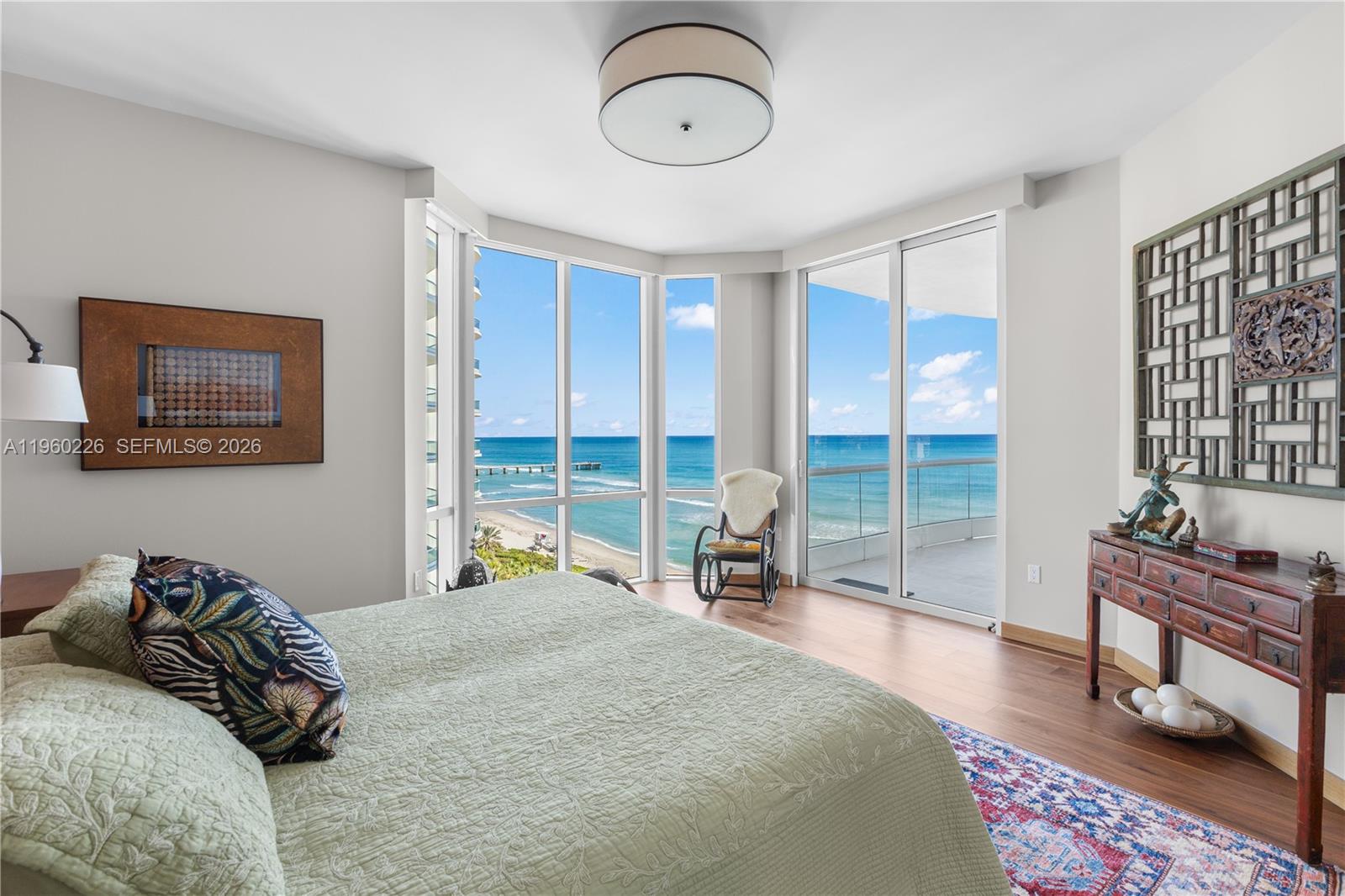 Photo of 16047 Collins Ave  #1001, Sunny Isles Beach, Florida, 33160 - Wake up to the sun rising over the ocean.