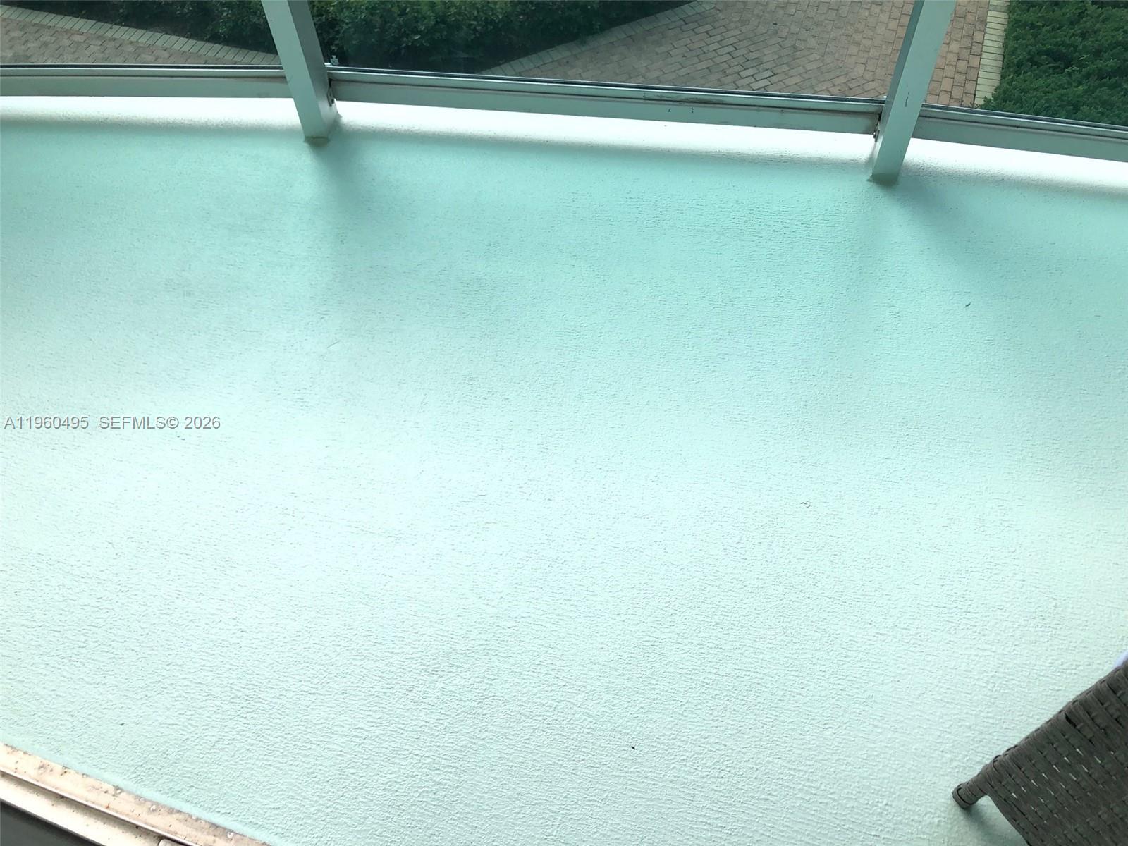 Photo of 3901 Ocean Dr  #2J, Hollywood, Florida, 33019 - freshly painted balcony