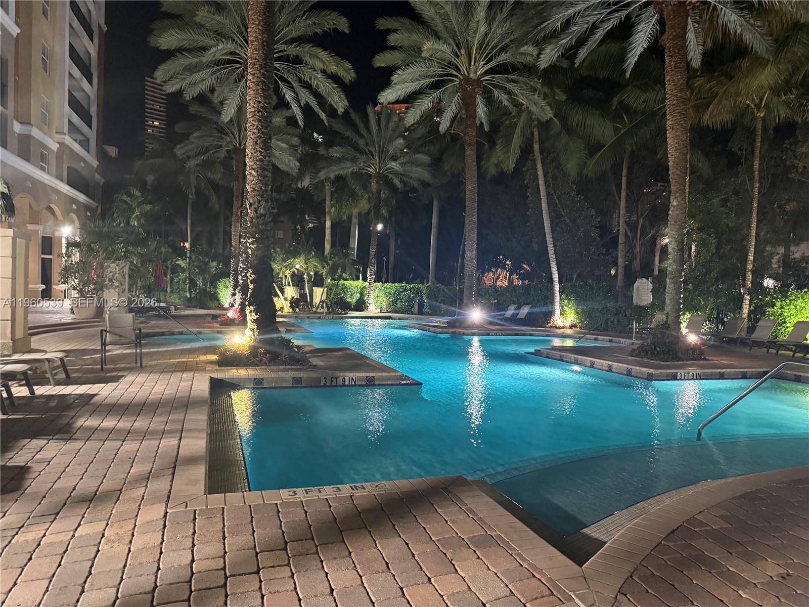 Photo of 17150 Bay Rd  #2321, Sunny Isles Beach, Florida, 33160 - Pool Open until 11PM