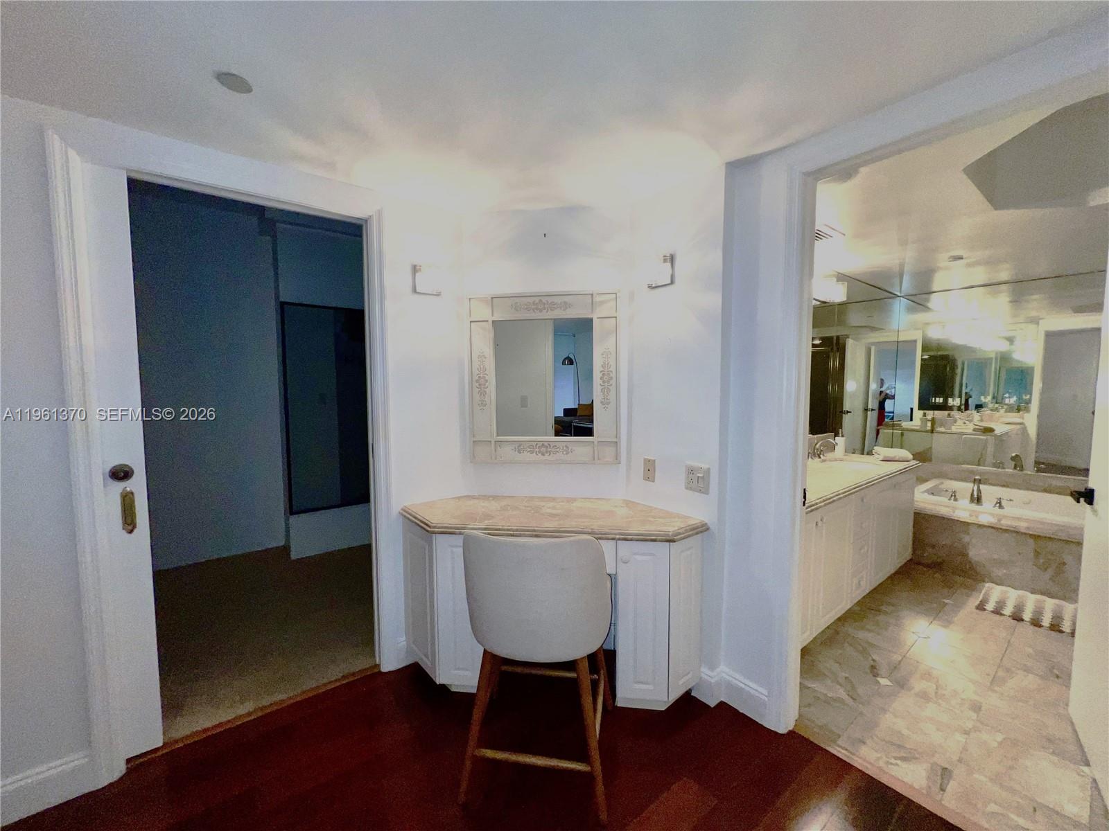 Photo of 9559 Collins Ave  #S6-C, Surfside, Florida, 33154 - Make up area