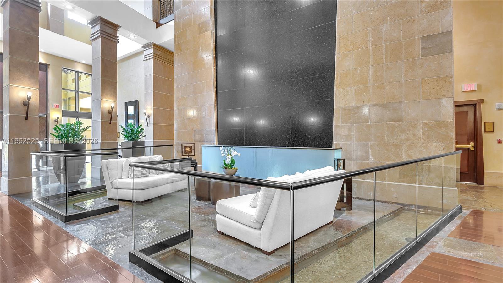 Photo of 16275 Collins Ave  #903, Sunny Isles Beach, Florida, 33160 - Lobby Waiting Area