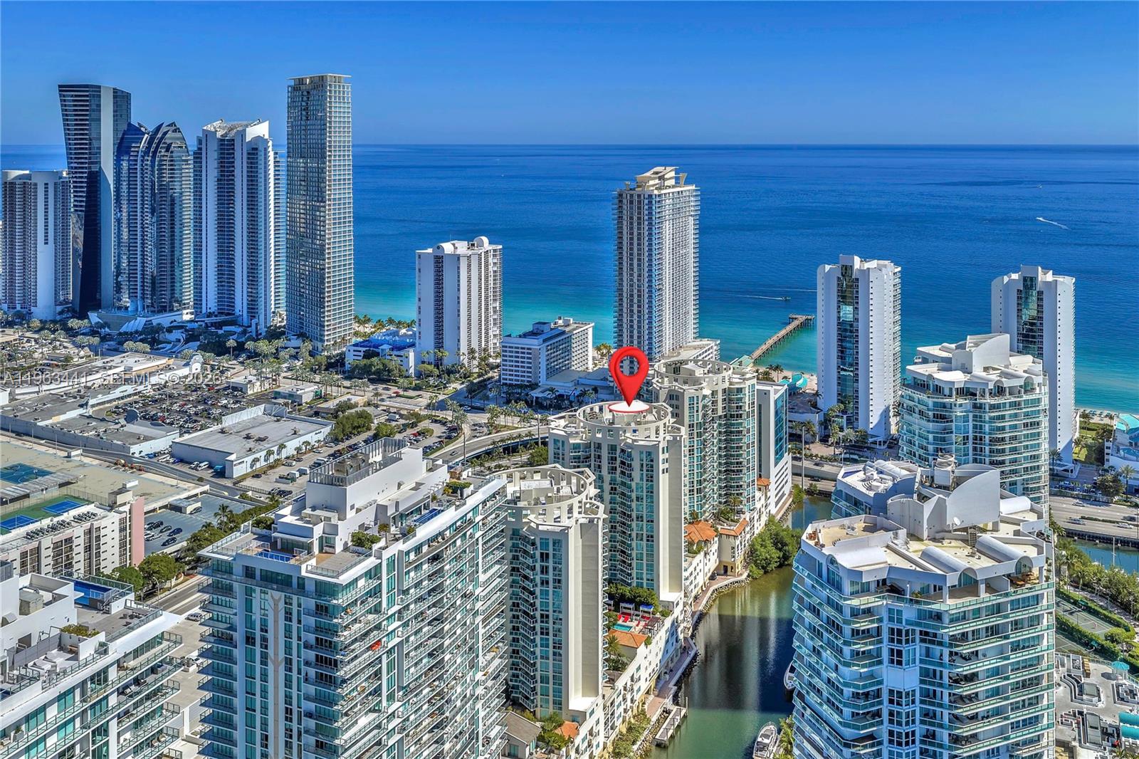 Photo of 200 Sunny Isles Blvd  #TH-205, Sunny Isles Beach, Florida, 33160 - Across the Street from the Beach.