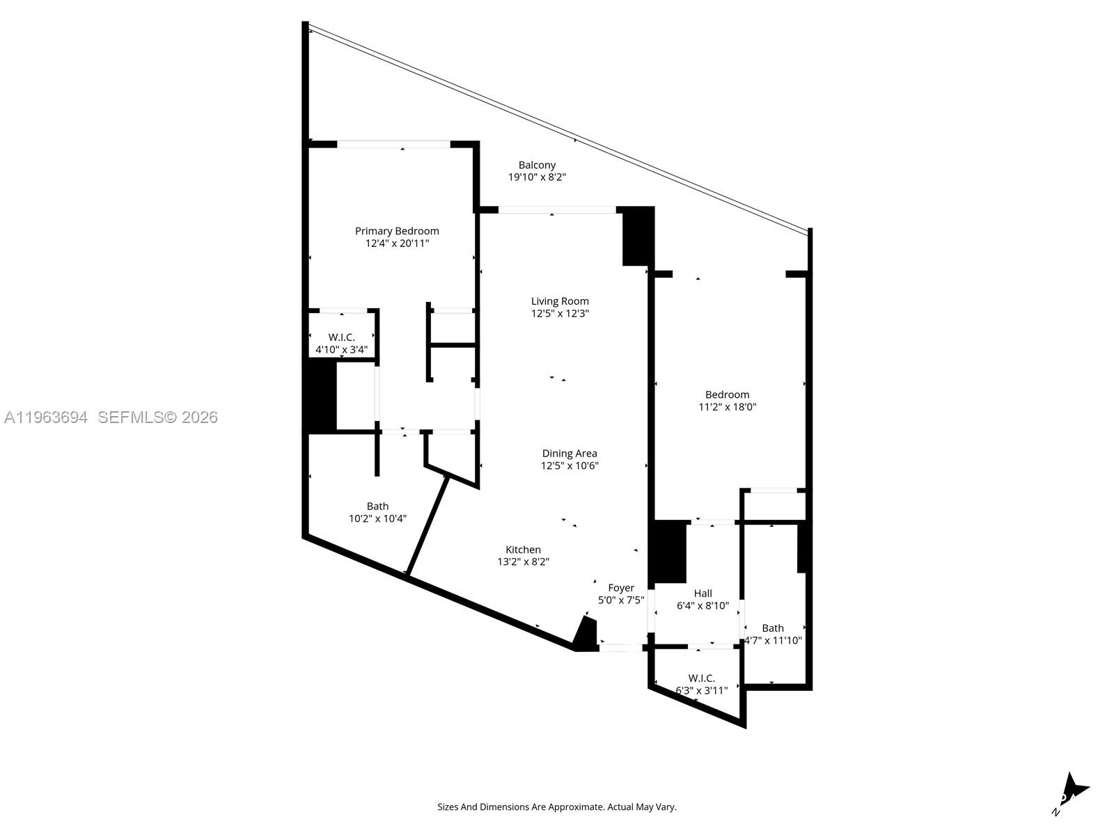 3703 2 / 2 1136 sq. ft. $ 2026-02-11 0 foto