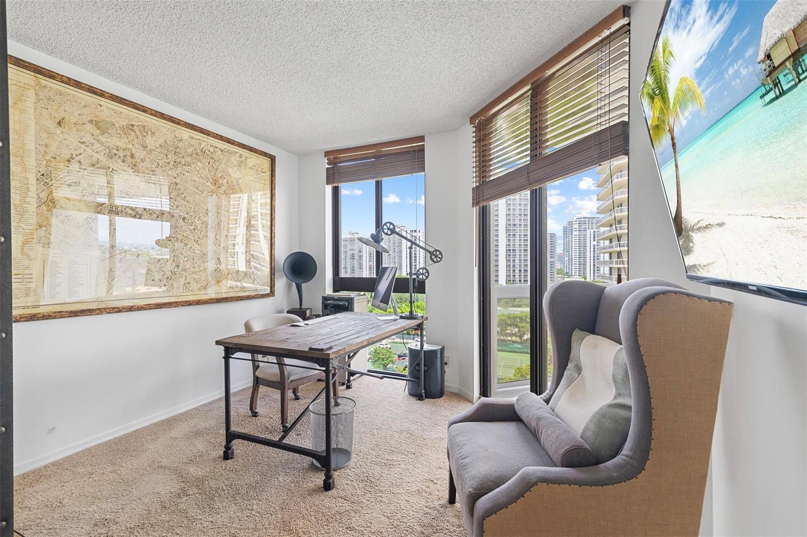Photo of 20185 Country Club  #901, Aventura, Florida, 33180 - Third Bedroom with Balcony access