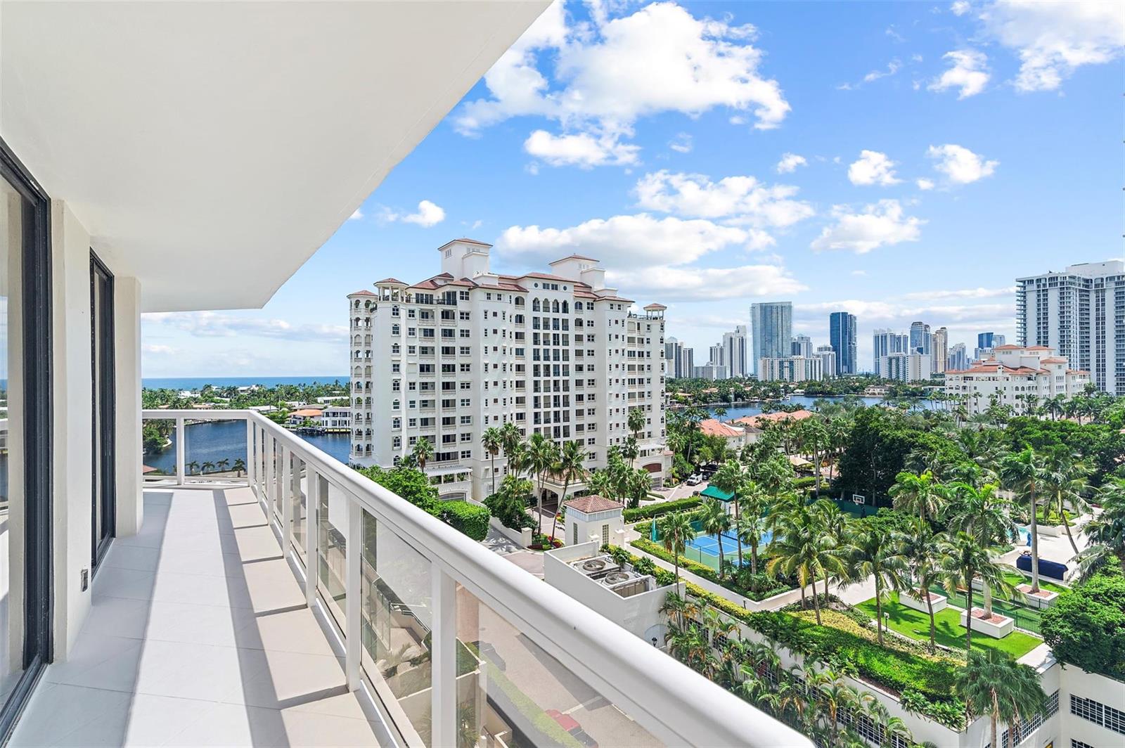 Photo of 20185 Country Club  #901, Aventura, Florida, 33180 - South side Balcony views