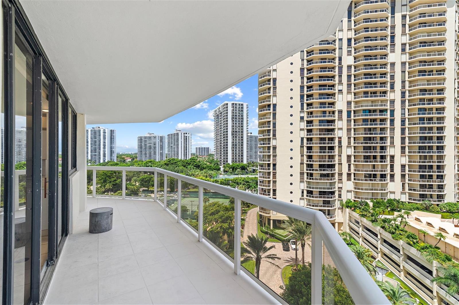Photo of 20185 Country Club  #901, Aventura, Florida, 33180 - North side wrap around Balcony