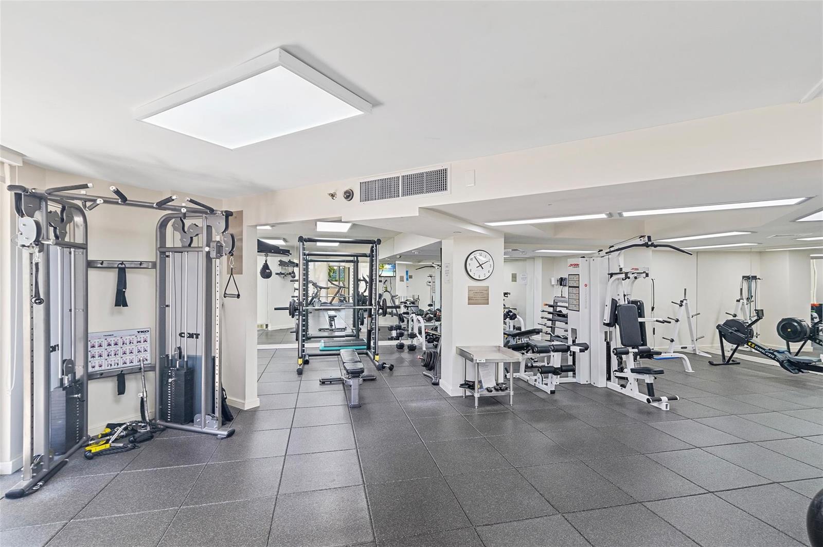 Photo of 20185 Country Club  #901, Aventura, Florida, 33180 - Nice selection of gym equipment