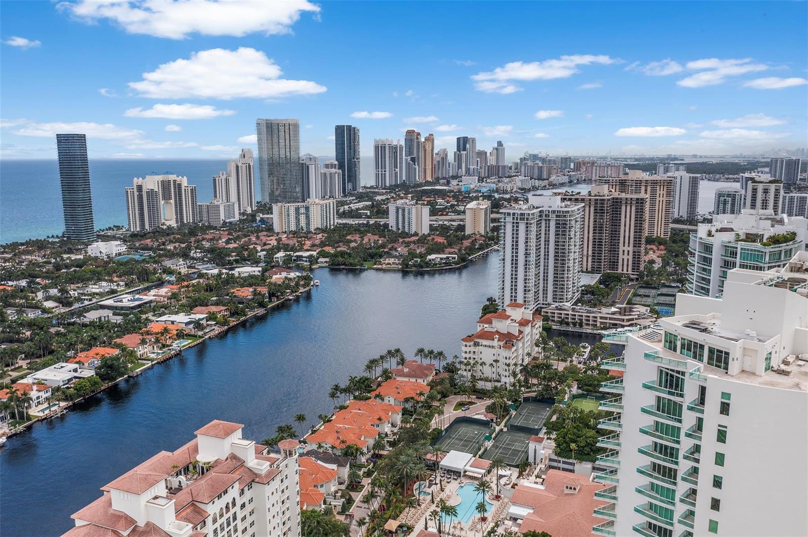 Photo of 20185 Country Club  #901, Aventura, Florida, 33180 - Drone views of spectacular skyline