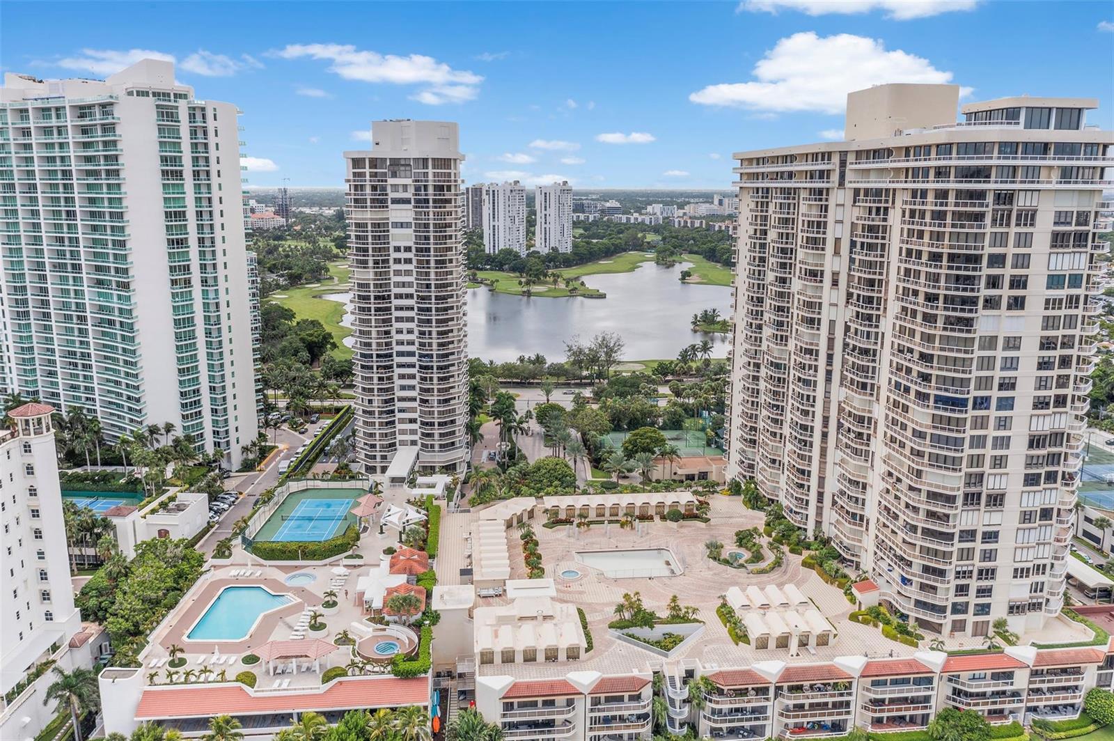 Photo of 20185 Country Club  #901, Aventura, Florida, 33180 - Drone views