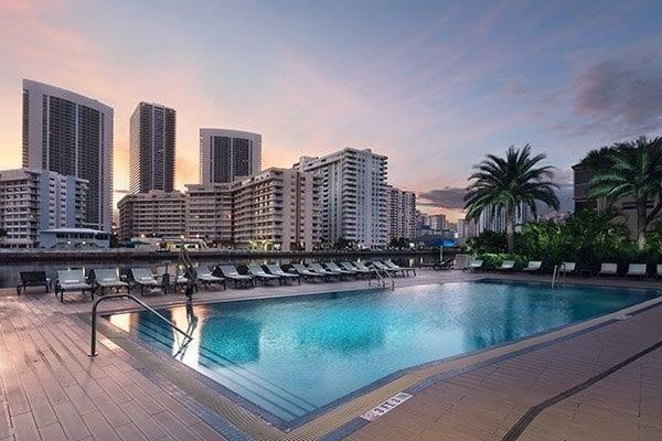 Photo of 2600 Hallandale Beach  #T3210, Hallandale Beach, Florida, 33009 - Private Owner's Pool