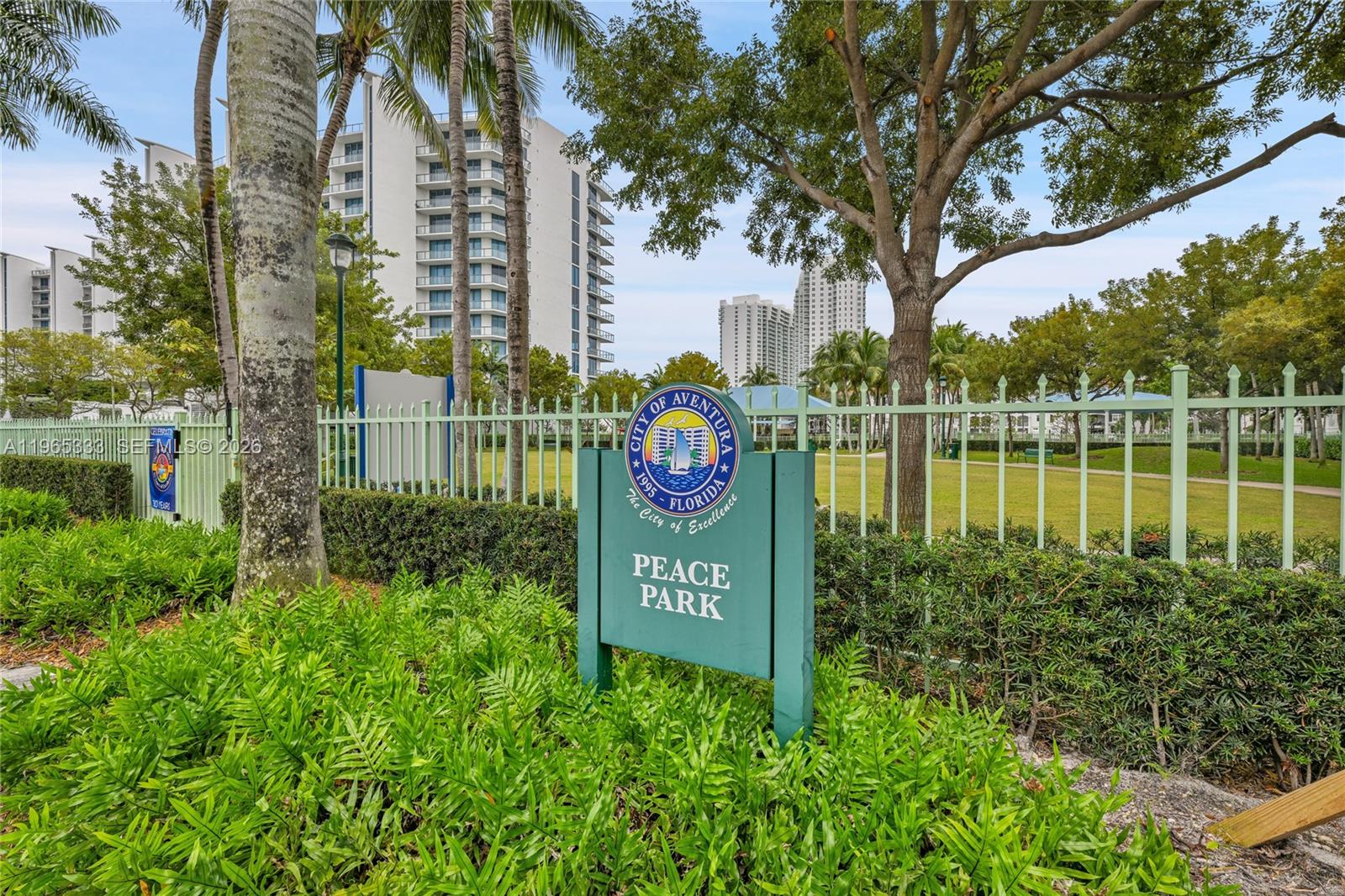 Photo of 3131 188th St  #2-1107, Aventura, Florida, 33180 - Peace Park