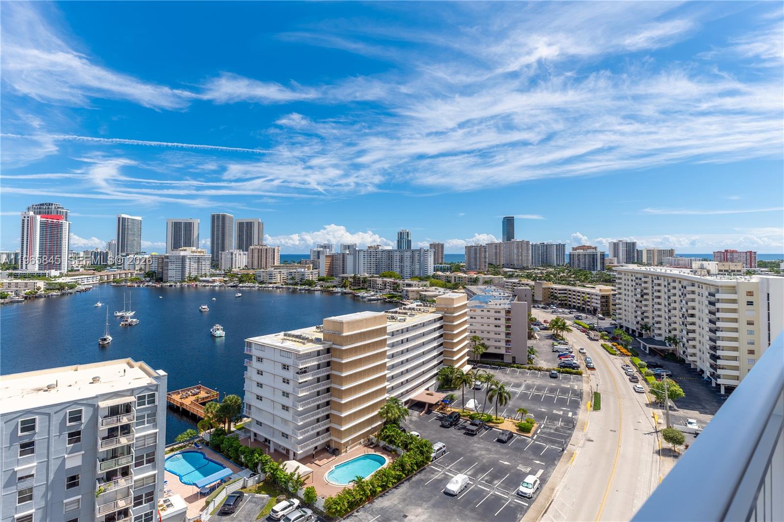 Photo of 427 Golden Isles Dr #16F, Hallandale Beach, Florida, 33009 - View from the Bedroom