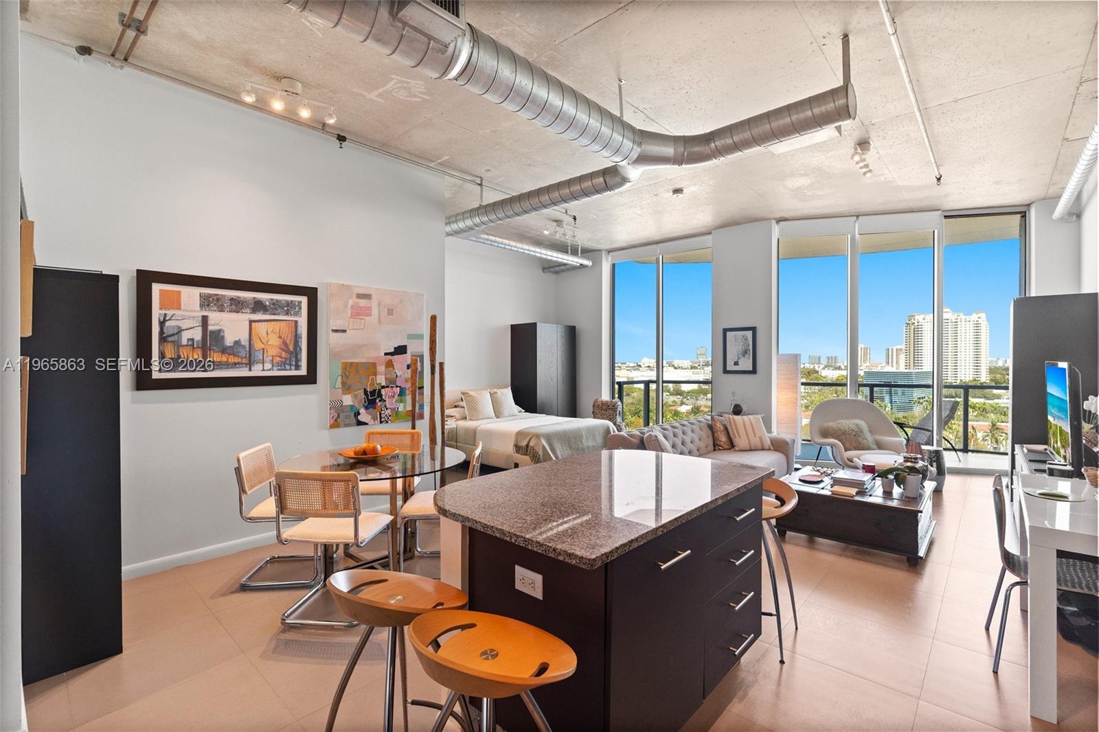 Photo of 3029 188th St #1019, Aventura, Florida, 33180 - Modern, Open loft style condo with high ceilings