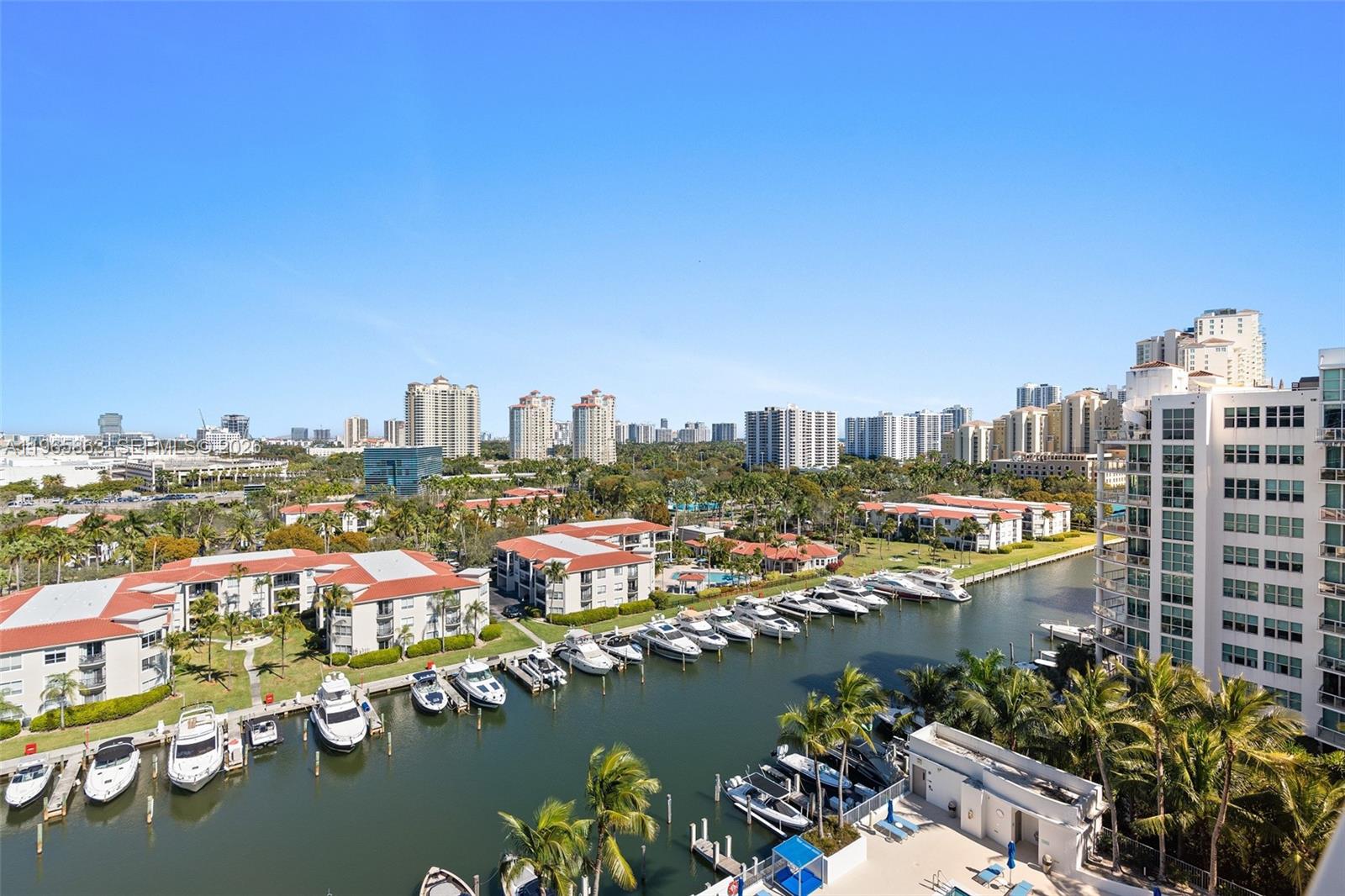 Photo of 3029 188th St #1019, Aventura, Florida, 33180 - Open water and city views