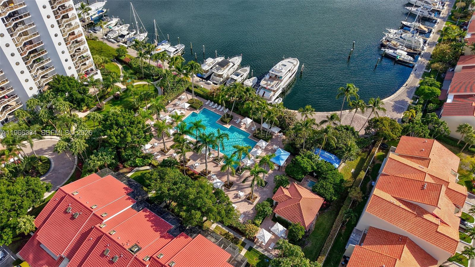 Photo of 3600 Yacht Club Dr  #703, Aventura, Florida, 33180 - 2ND POOL BY MARINA