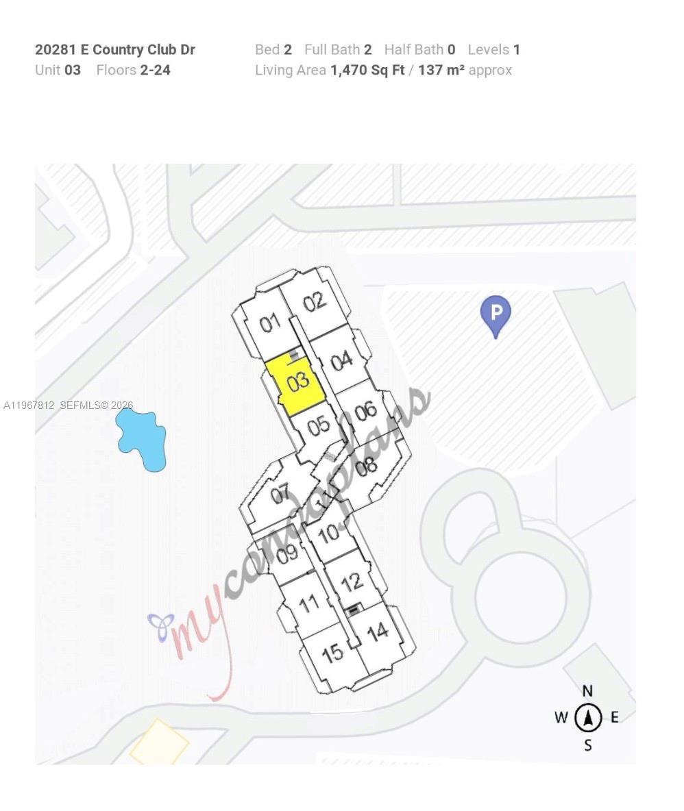 Photo of 20281 Country Club Dr  #403, Aventura, Florida, 33180 - 