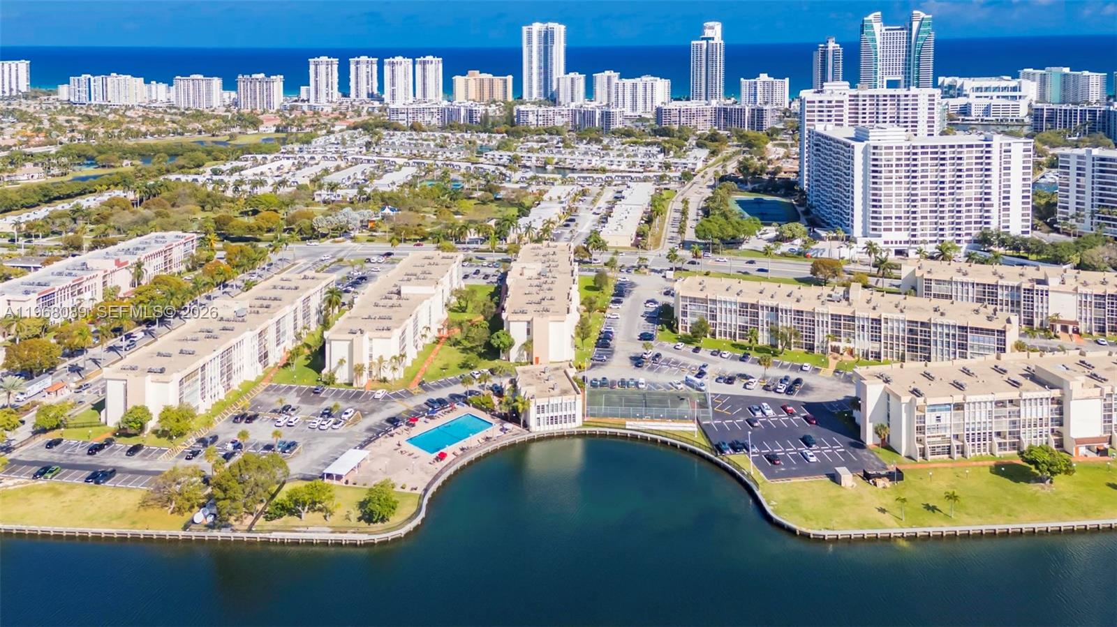 Photo of 801 Three Islands Blvd #111, Hallandale Beach, Florida, 33009 - Aerial View