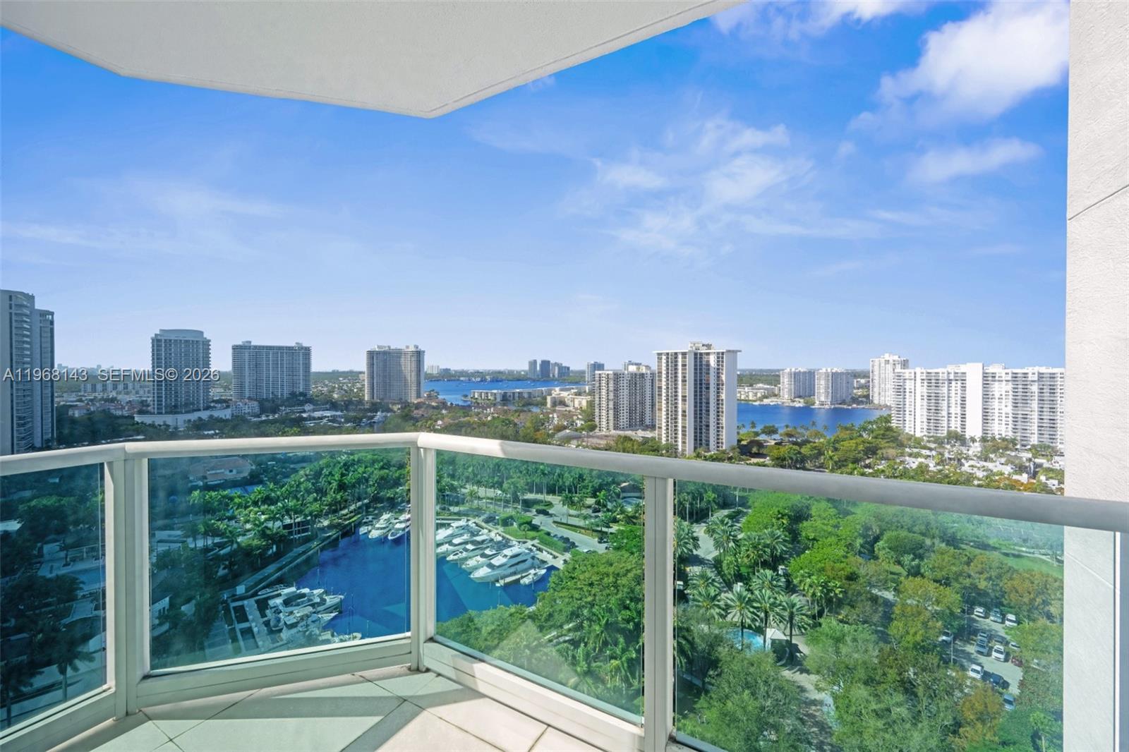 Photo of 3301 183  #2209, Aventura, Florida, 33160 - West balcony