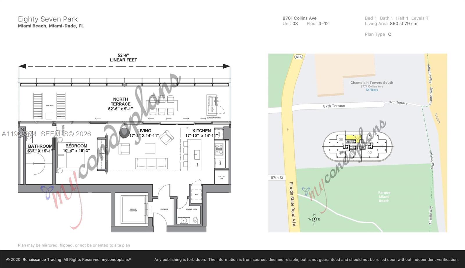 803 1 / 2 851 sq. ft. $ 2026-04-11 0 Photo