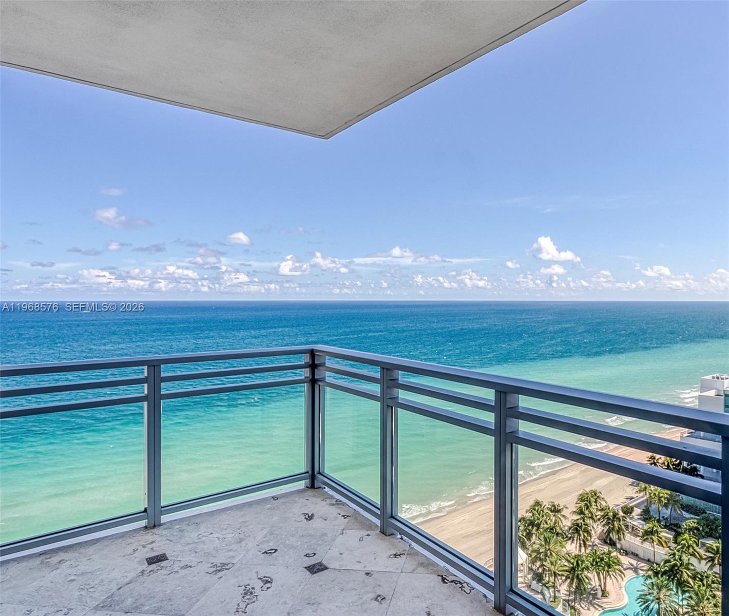 Photo of 3535 OCEAN DR #2203, Hollywood, Florida, 33019 - SE 1st balcony view