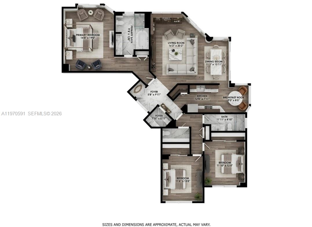 1004 3 / 3 1930 кв.футов $ 2026-02-23 0 Фото