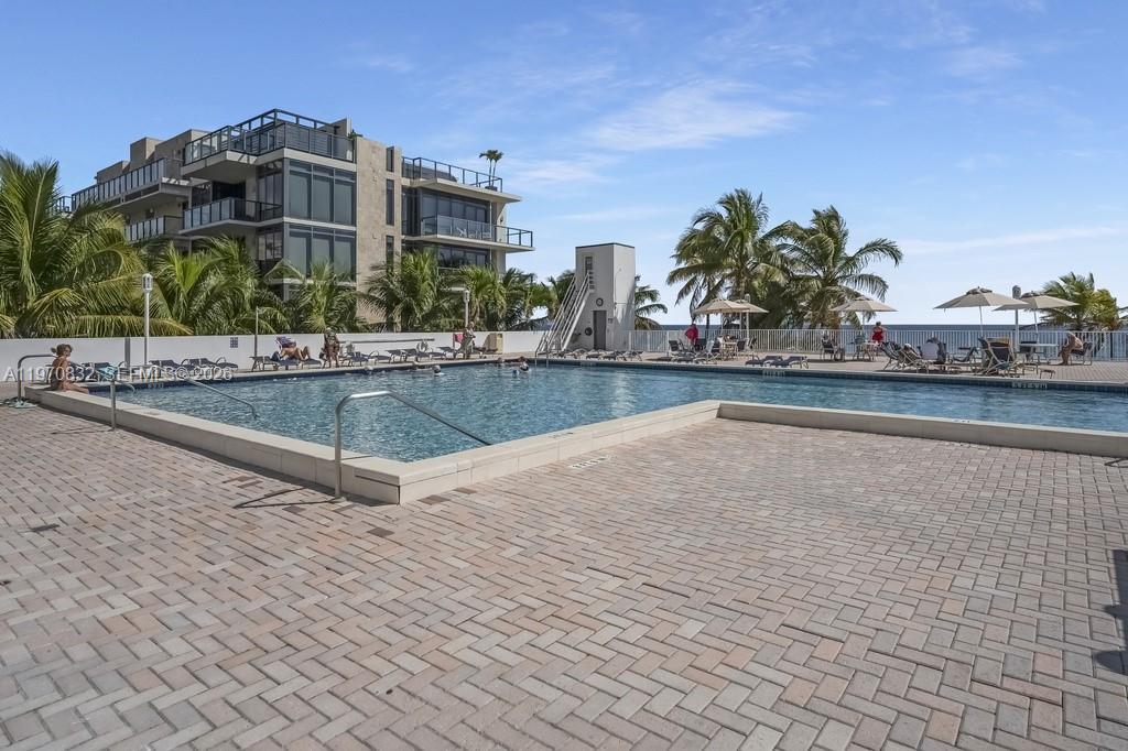 Photo of 2301 Ocean  #201, Hollywood, Florida, 33019 - Upper Deck Heated Pool