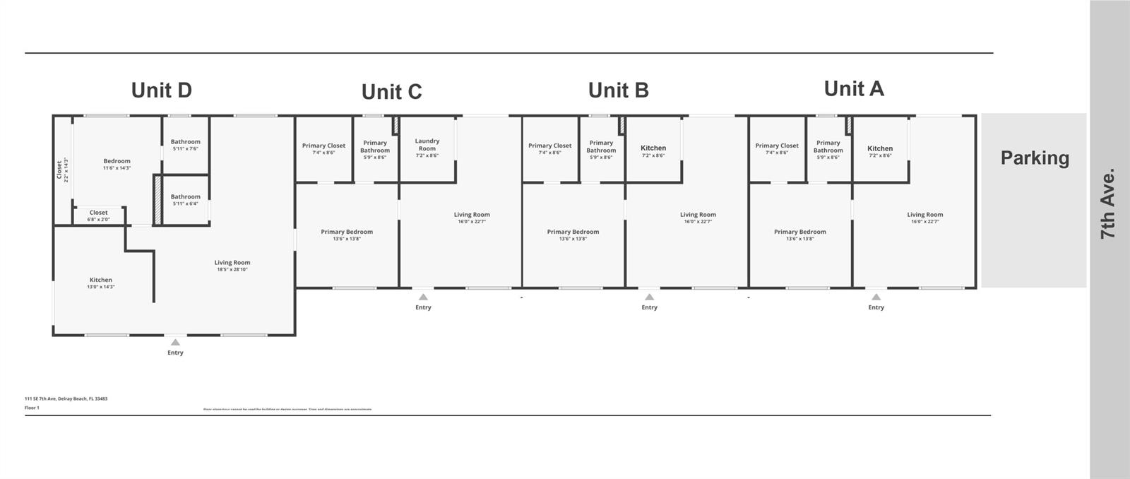 Ver detalles A, B, C & D. / 4 3120 sq. ft. $ 2026-04-16 0 foto