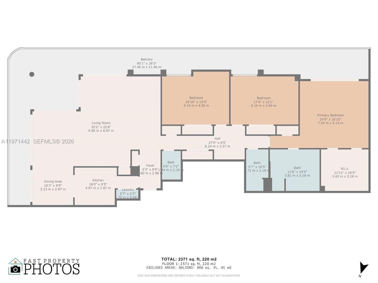 Photo of 19355 Turnberry Way #3J, Aventura, Florida, 33180 -