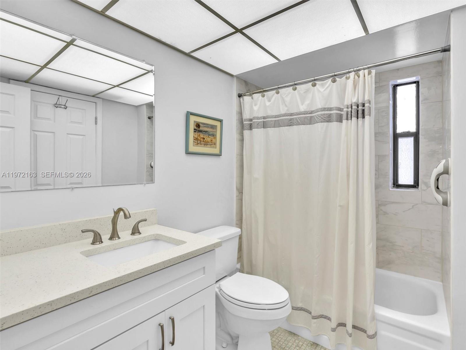 Photo of 1500 Ocean Dr  #10A, Hollywood, Florida, 33019 - Guest bathroom has been updated.