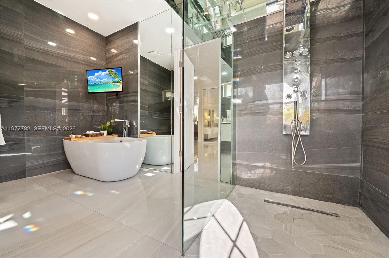 Photo of 20815 37th Ct  (20815), Aventura, Florida, 33180 - Master BathroomSeparate shower & tub