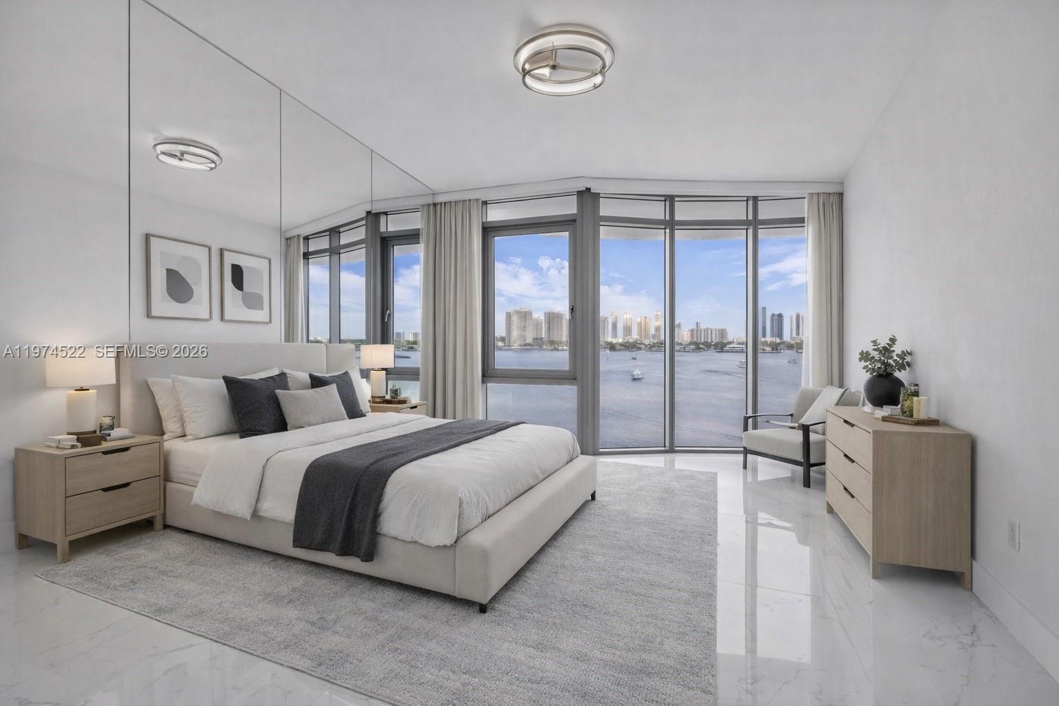 Photo of 17111 Biscayne Blvd #411, North Miami Beach, Florida, 33160 - Virtually staged