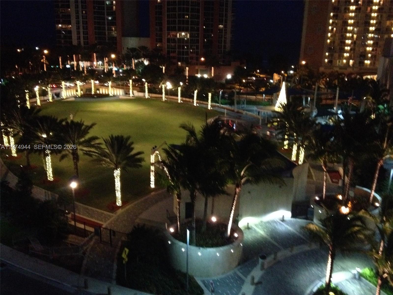 Photo of 19370 Collins Ave  #705, Sunny Isles Beach, Florida, 33160 - Night View