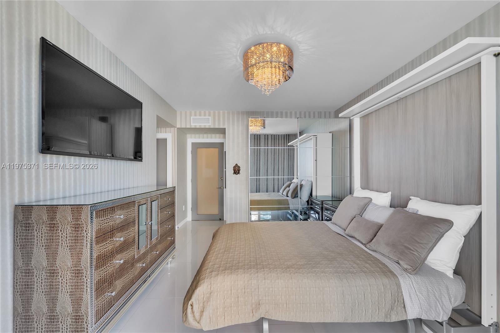 Photo of 3535 Ocean Dr #1602, Hollywood, Florida, 33019 - 3RD BEDROOM WITH QUEEN MURPHY BED