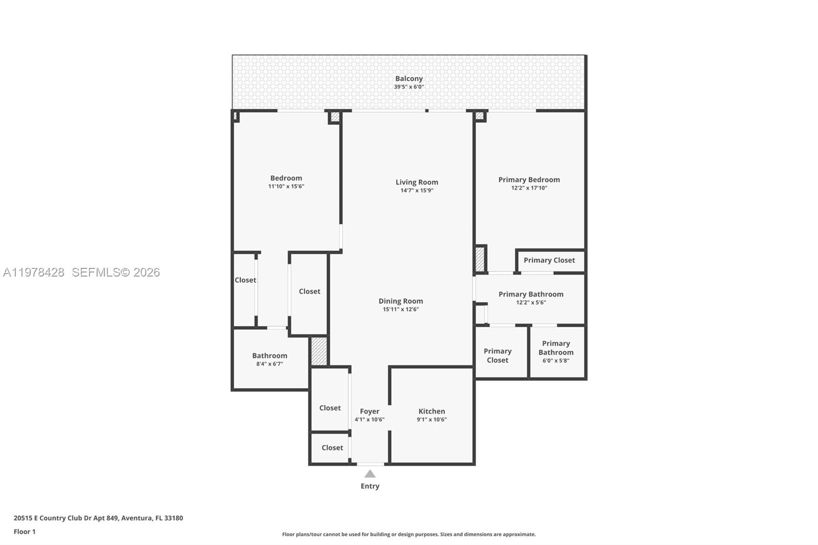 Photo of 20515 Country Club Dr  #849, Aventura, Florida, 33180 - 
