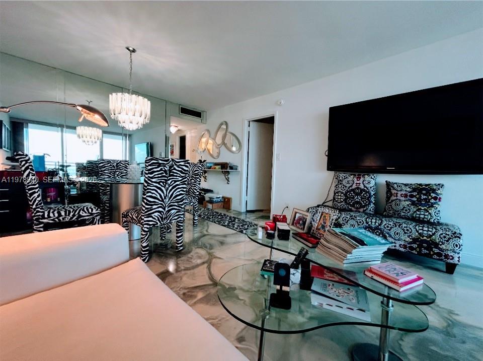 Photo of 2030 Ocean Dr  #1802, Hallandale Beach, Florida, 33009 - LIVING ROOM