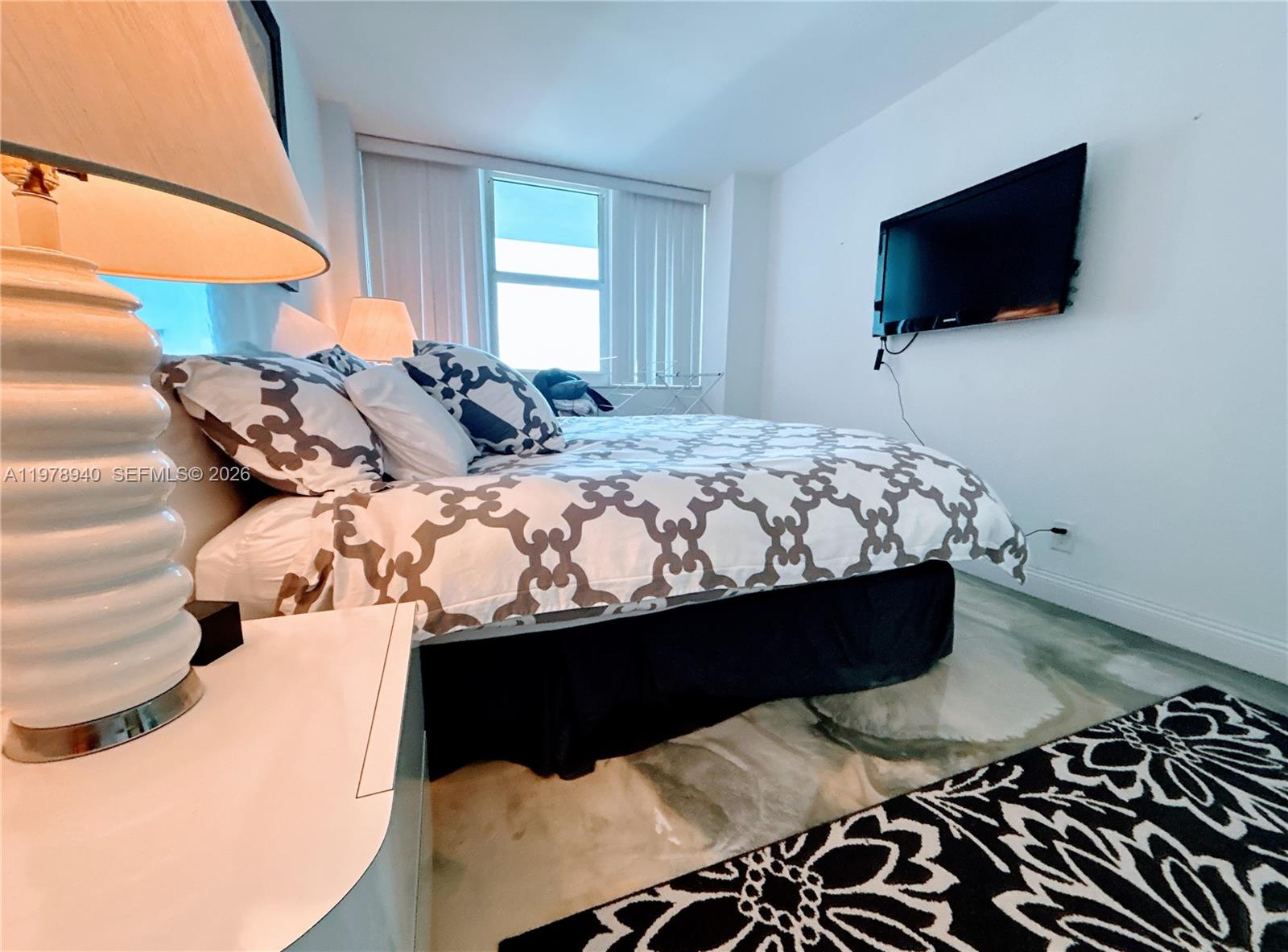 Photo of 2030 Ocean Dr  #1802, Hallandale Beach, Florida, 33009 - PRINCIPLE BEDROOM WITH WALK IN CLOSET AND VANITY