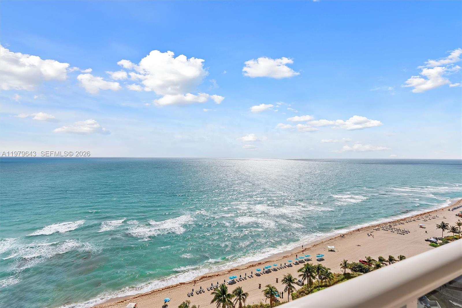 Photo of 19111 Collins Ave #1703, Sunny Isles Beach, Florida, 33160 - View from the Balcony