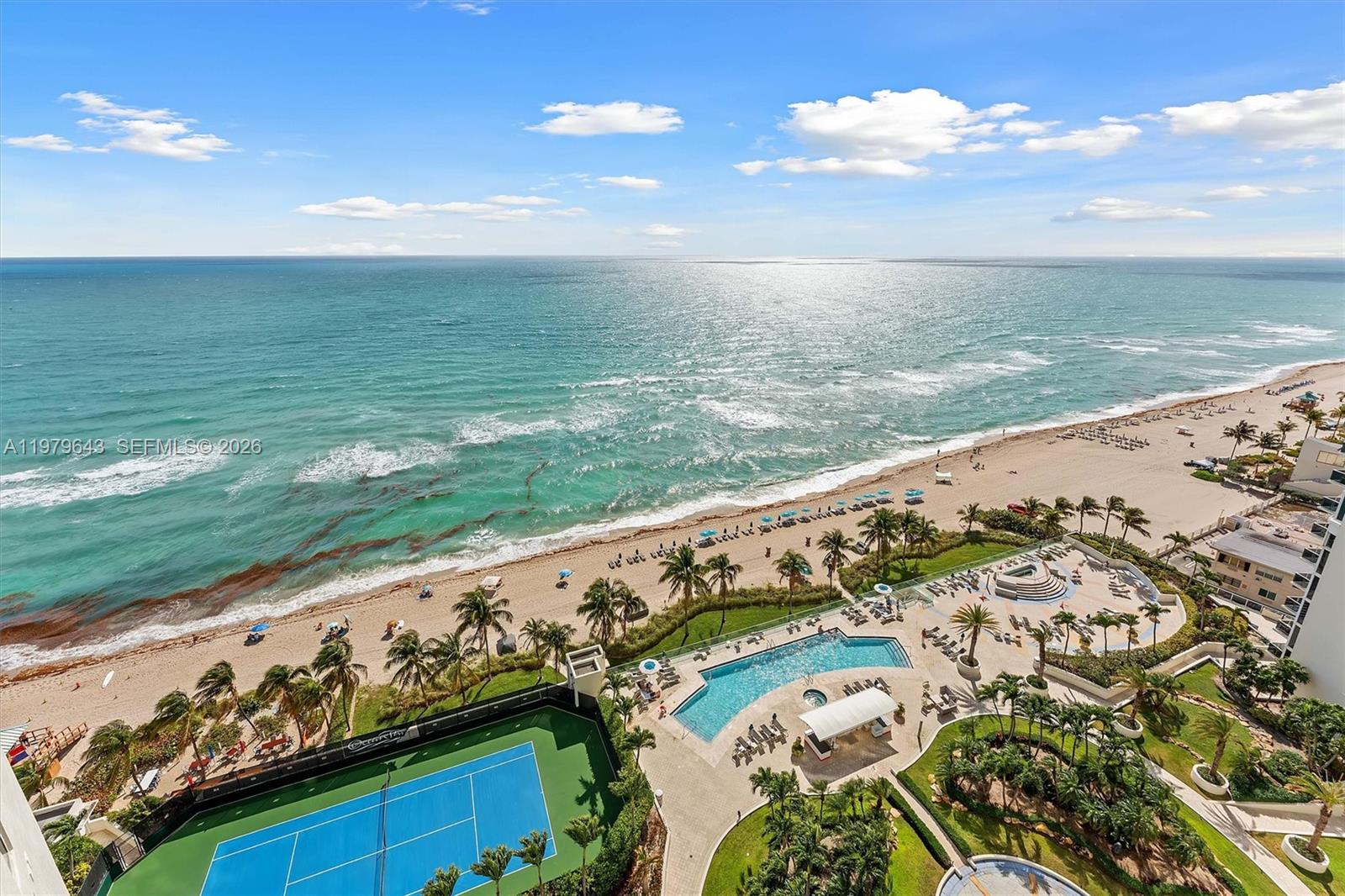 Photo of 19111 Collins Ave #1703, Sunny Isles Beach, Florida, 33160 - View from the Balcony
