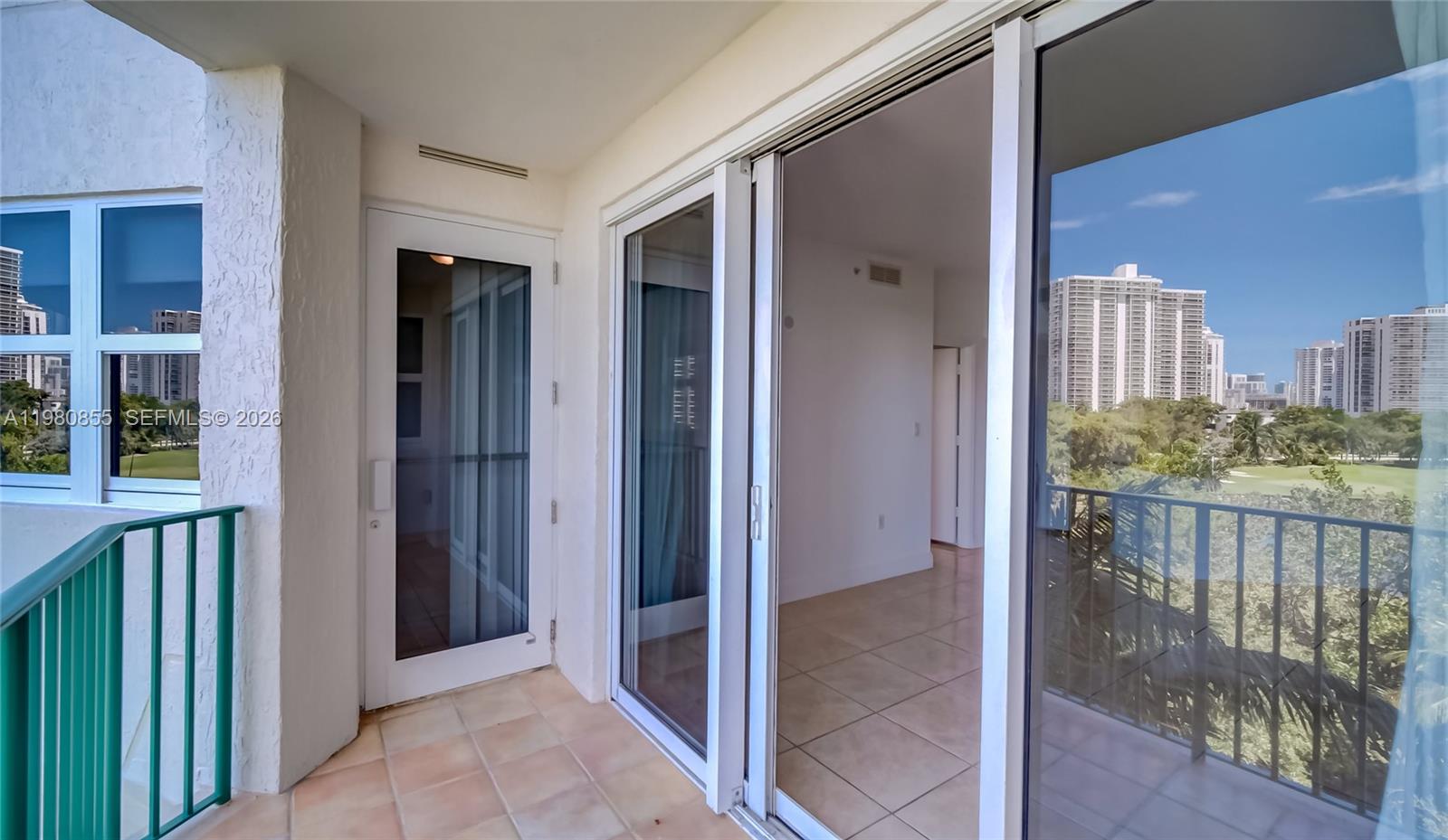 Photo of 20000 Country Club Dr  #512, Aventura, Florida, 33180 - Balcony view