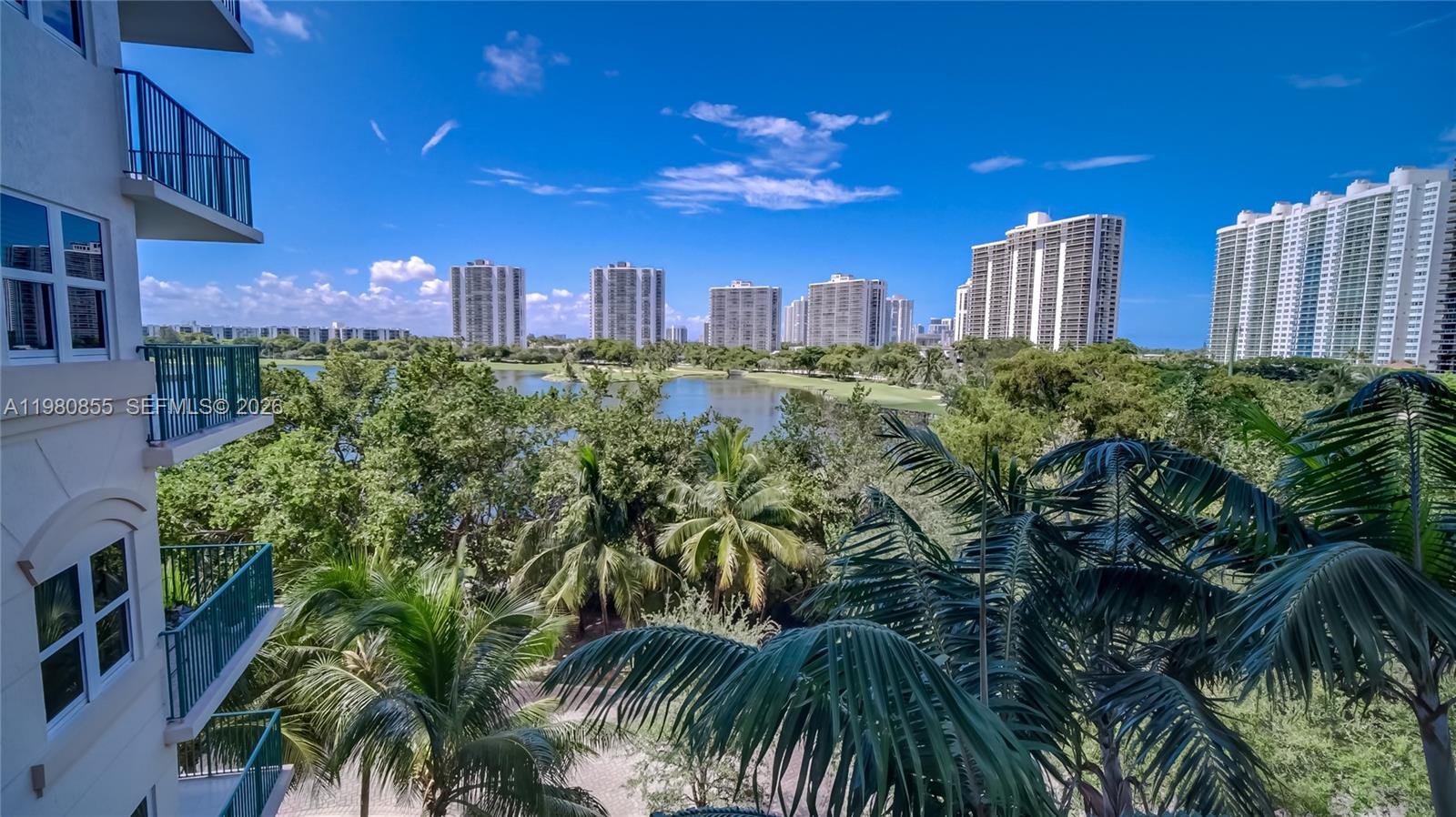 Photo of 20000 Country Club Dr  #512, Aventura, Florida, 33180 - Balcony view