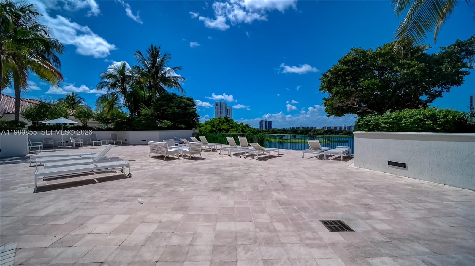 Photo of 20000 Country Club Dr  #512, Aventura, Florida, 33180 - Pool area view to the golf course