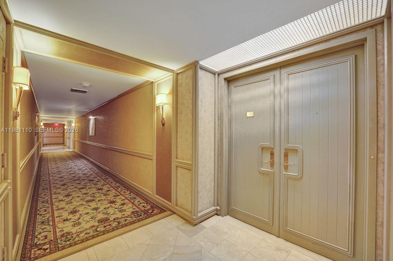 Photo of 20281 Country Club Dr  #1703, Aventura, Florida, 33180 - Double doors entrance.