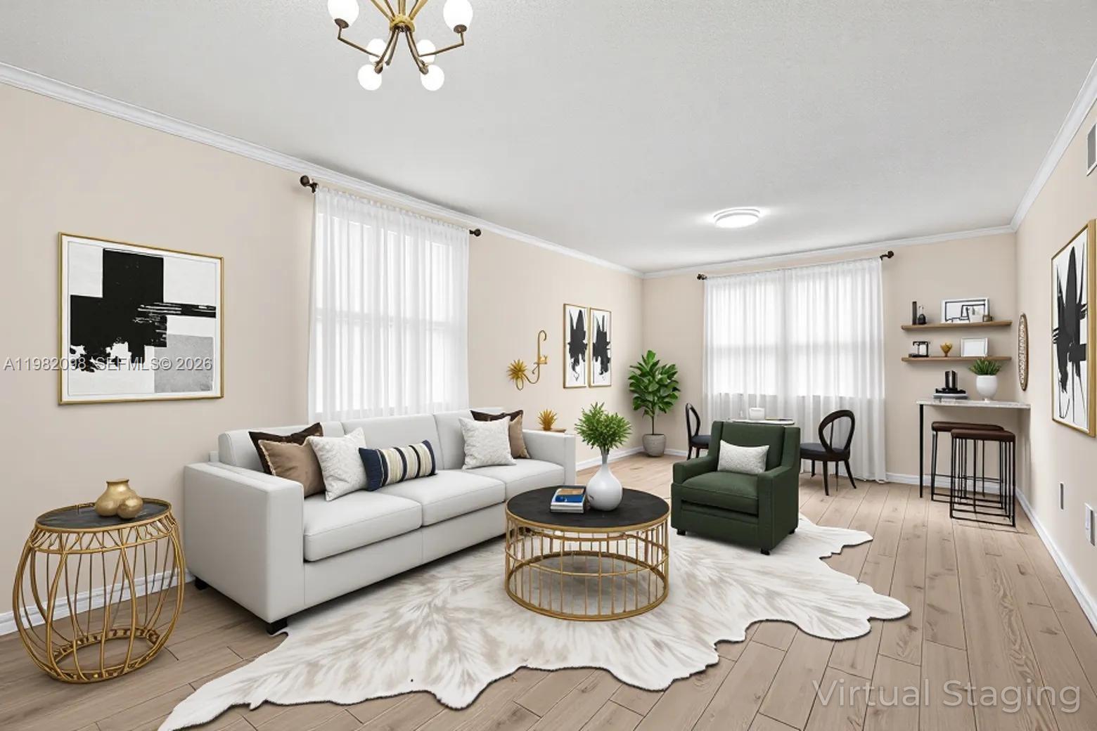 Photo of 17125 Bay Rd  #3312, Sunny Isles Beach, Florida, 33160 - VIRTUAL STAGING