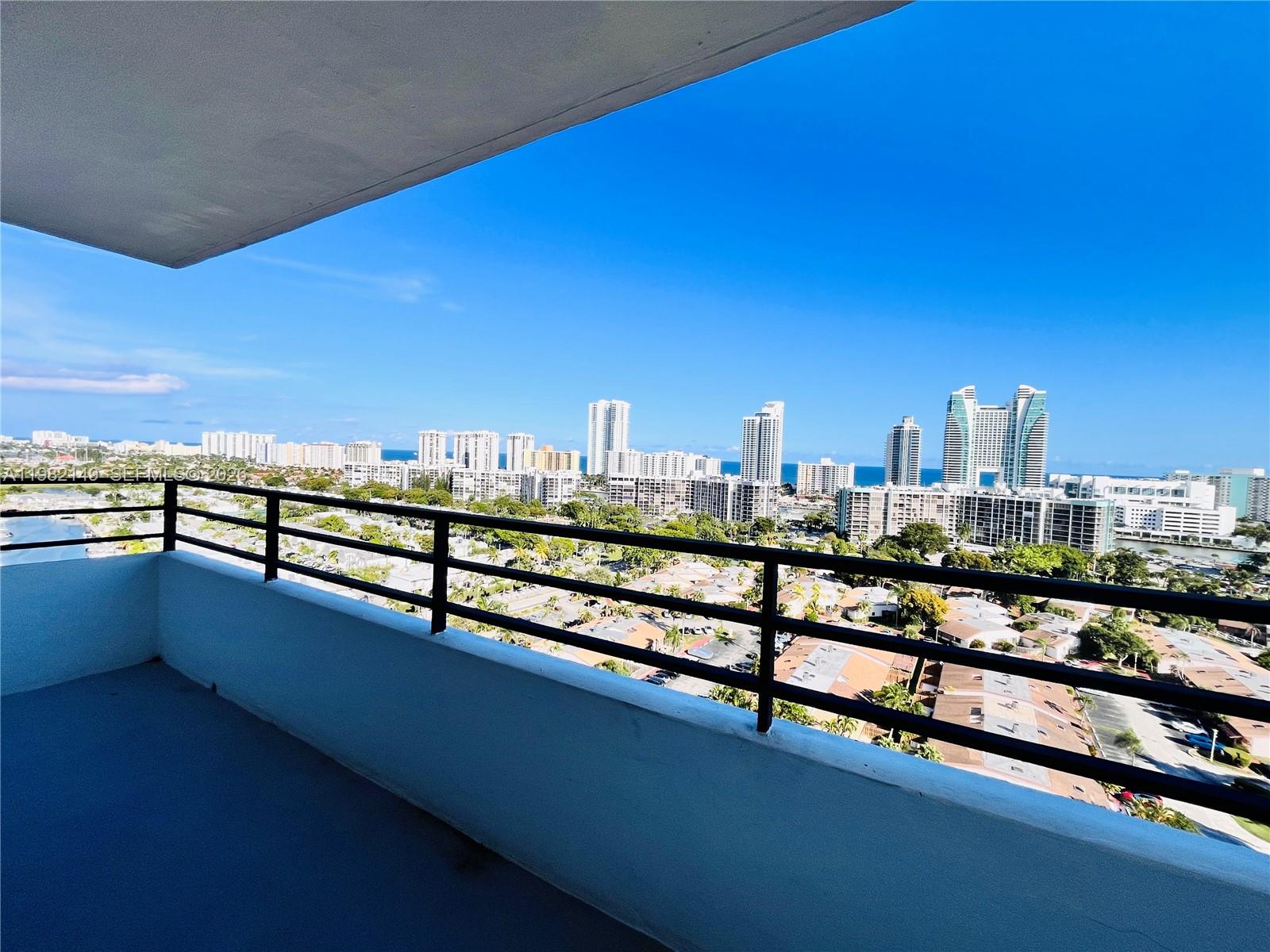 Photo of 2500 Parkview Dr  #1803, Hallandale Beach, Florida, 33009 - OVER SIZE BALCONY