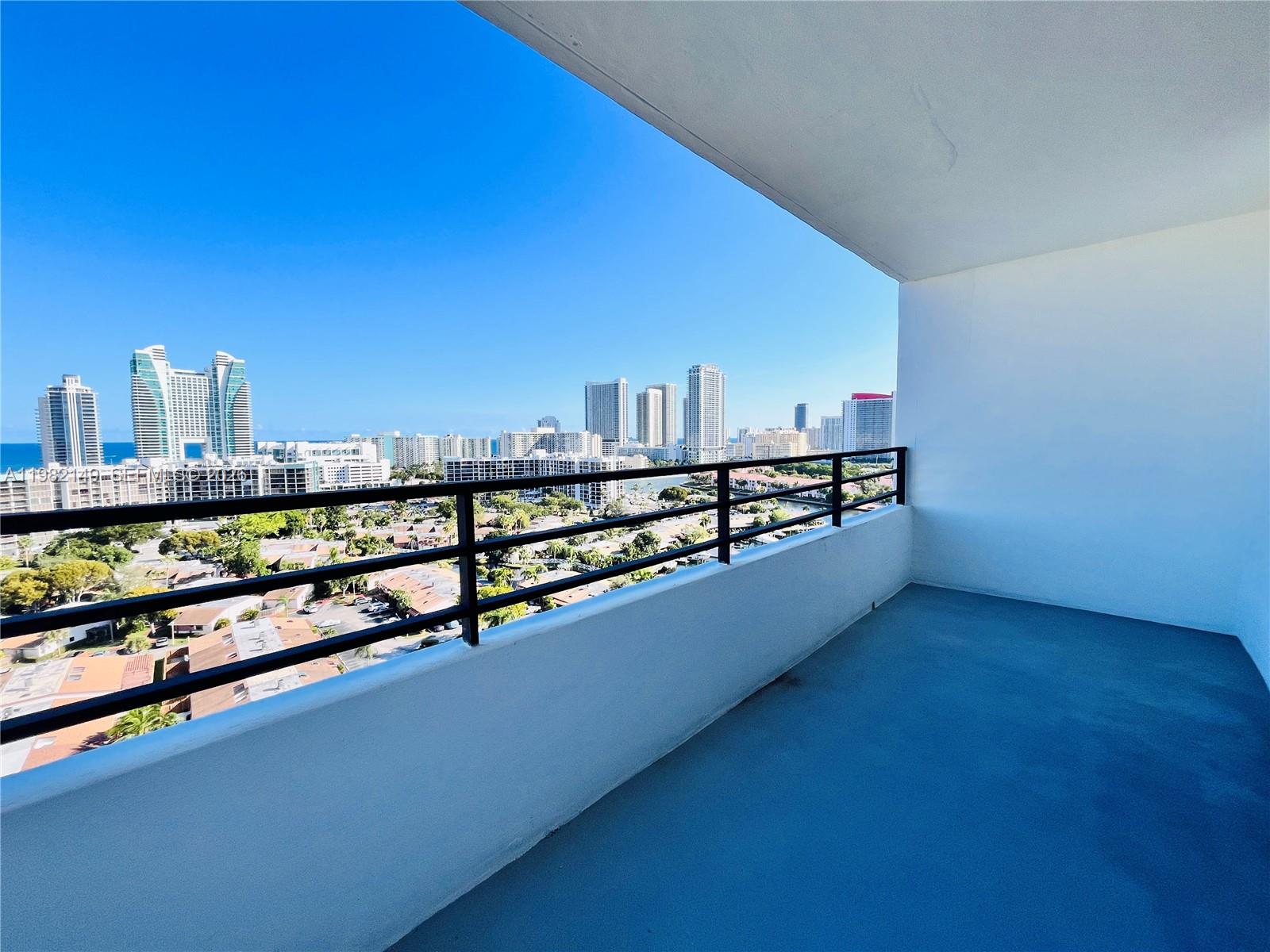 Photo of 2500 Parkview Dr  #1803, Hallandale Beach, Florida, 33009 - OVER SIZE BALCONY